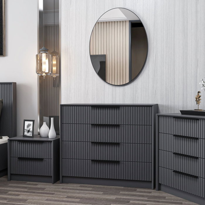 Hanah Home Kale Luxe - 4801 Cómoda Antracita